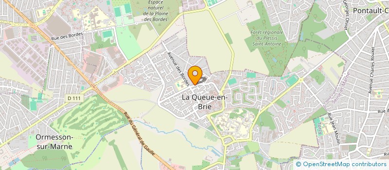 localisation de l'entreprise CONCEPT GLOBAL SOLUTION SYSTEM à LA QUEUE-EN-BRIE