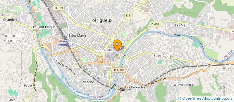 localisation de l'entreprise CONCEPT HABITAT 24  PERIGUEUX