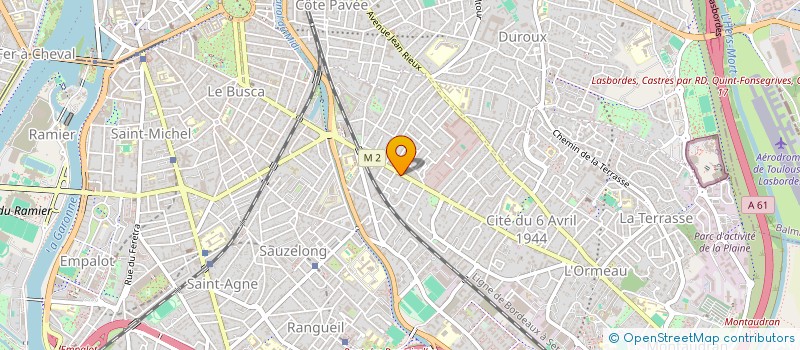 localisation de l'entreprise CONCEPT HABITAT à TOULOUSE