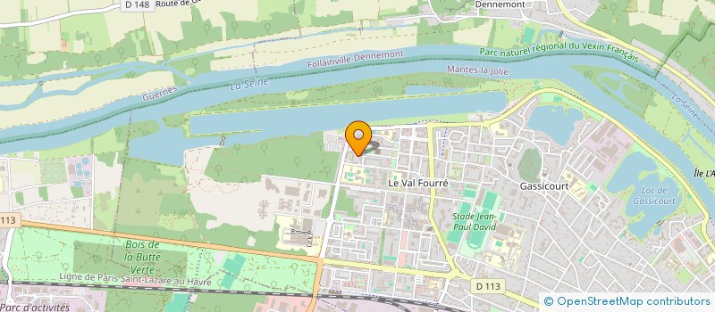 localisation de l'entreprise CONCEPT HABITAT  MANTES-LA-JOLIE