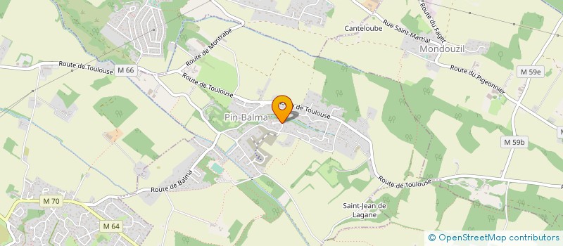 localisation de l'entreprise CONCEPT HABITAT  PIN-BALMA