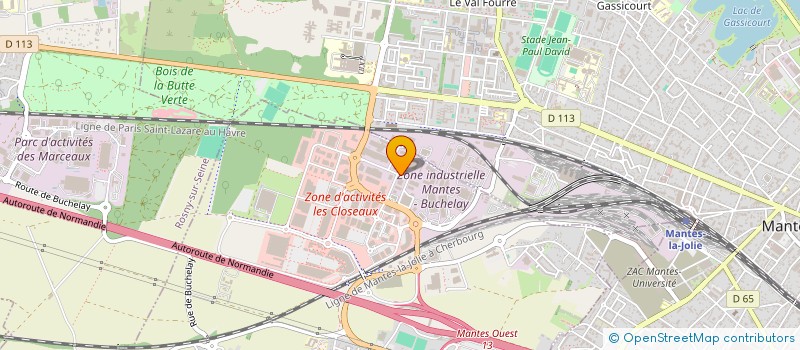 localisation de l'entreprise CONCEPT HABITAT à BUCHELAY
