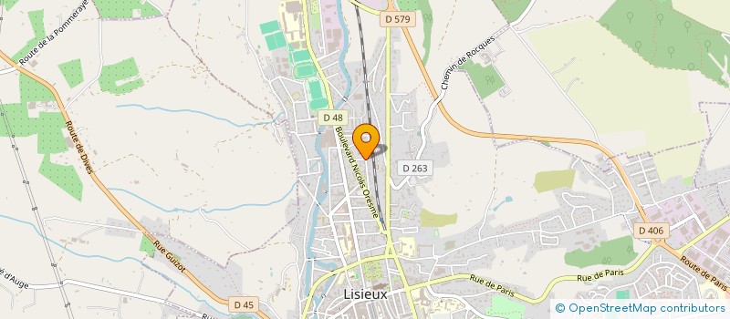 localisation de l'entreprise CONCEPT HABITAT à LISIEUX