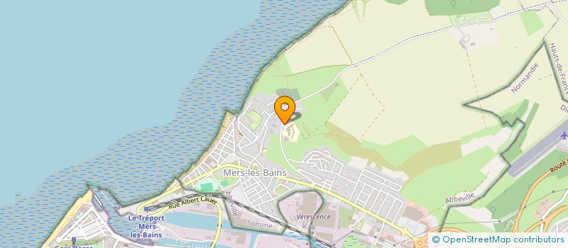 localisation de l'entreprise CONCEPT HABITAT BOIS  MERS-LES-BAINS