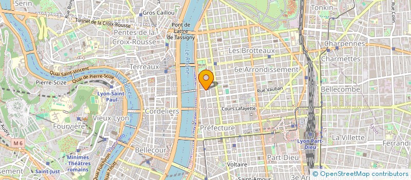 localisation de l'entreprise CONCEPT HABITAT & CO à LYON