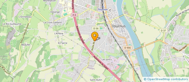 localisation de l'entreprise CONCEPT HOME à TOURNUS