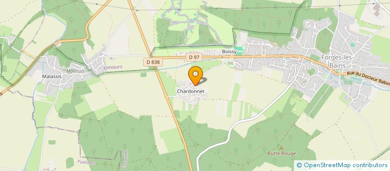 localisation de l'entreprise CONCEPT HORIZON  VAUGRIGNEUSE