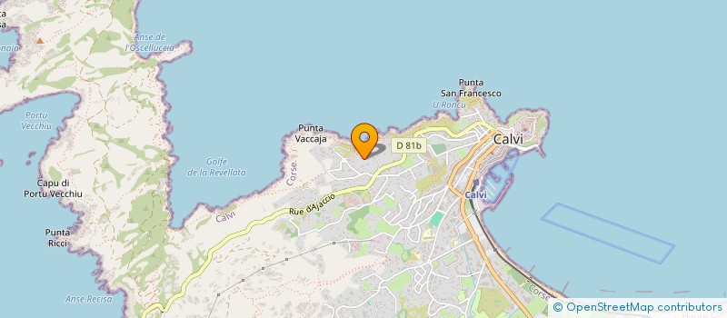 localisation de l'entreprise CONCEPT'IM à CALVI