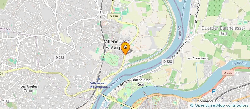 localisation de l'entreprise CONCEPT IMMO 1  VILLENEUVE-LES-AVIGNON