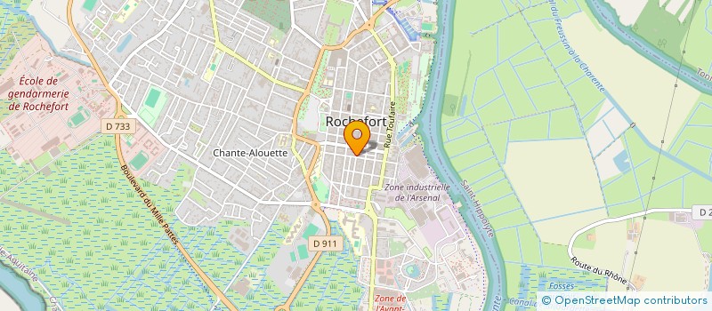 localisation de l'entreprise CONCEPT IMMO à ROCHEFORT
