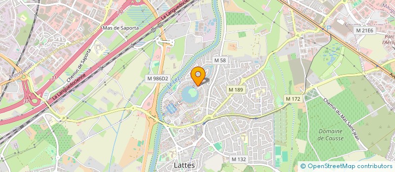 localisation de l'entreprise CONCEPT-IMMO à LATTES