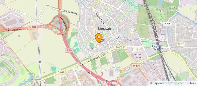 localisation de l'entreprise CONCEPT IMMO 77  BRIE-COMTE-ROBERT