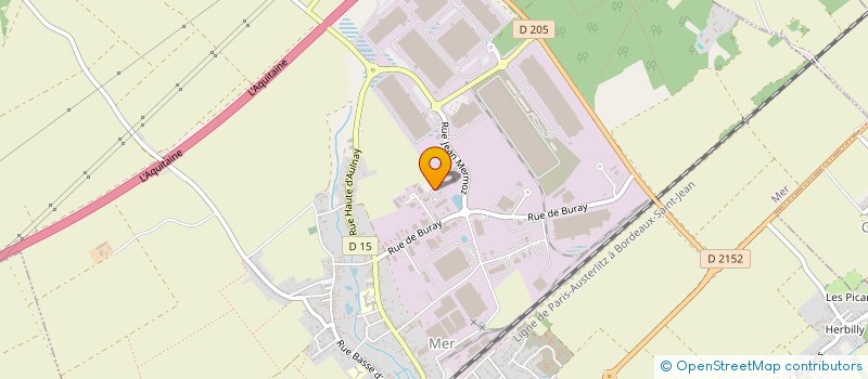 localisation de l'entreprise CONCEPT IMMO  MER