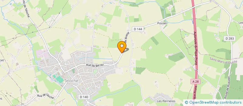 localisation de l'entreprise CONCEPT IMMO  TELOCHE