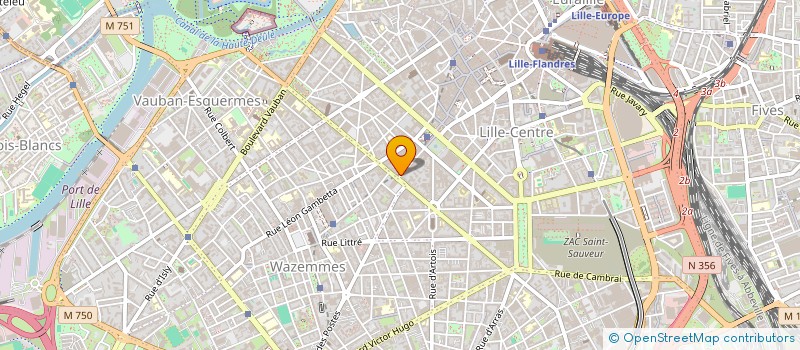 localisation de l'entreprise CONCEPT IMMO LILLE à LILLE