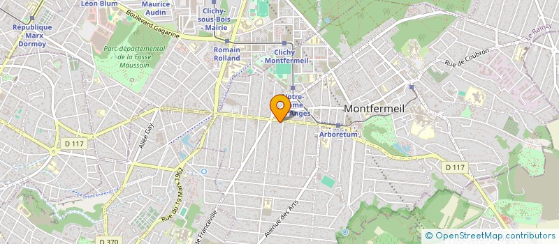 localisation de l'entreprise CONCEPT IMMO MH à MONTFERMEIL