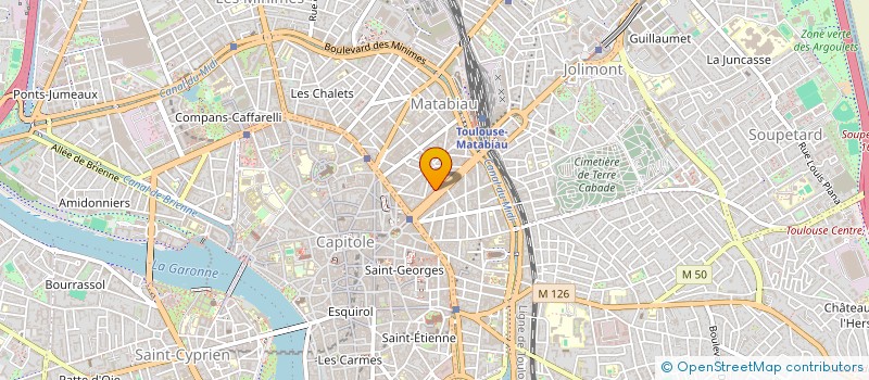 localisation de l'entreprise CONCEPT IMMOBILIER DU MIDI OCCITANIE  TOULOUSE