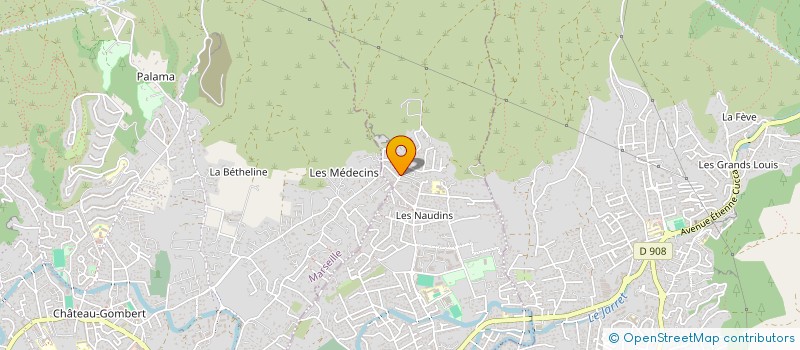 localisation de l'entreprise CONCEPT IMPACT ACOUSTIQUE  PLAN-DE-CUQUES