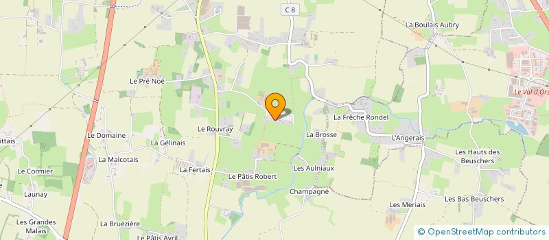 localisation de l'entreprise CONCEPT IMPRESSION  NOYAL-CHATILLON-SUR-SEICHE