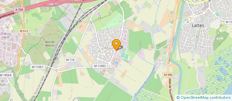 localisation de l'entreprise CONCEPT'IN à LATTES