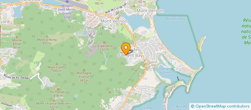 localisation de l'entreprise CONCEPT IN & OUTDOOR  SAINT MARTIN