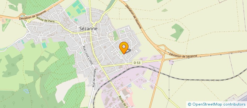 localisation de l'entreprise CONCEPT INDUSTRIE  SEZANNE