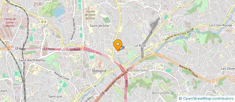 localisation de l'entreprise CONCEPT INDUSTRIE à MARSEILLE 13EME