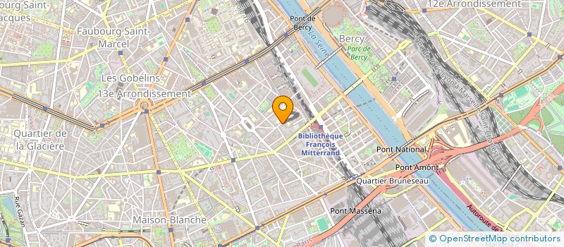 localisation de l'entreprise CONCEPT INFORMATIQUE  PARIS