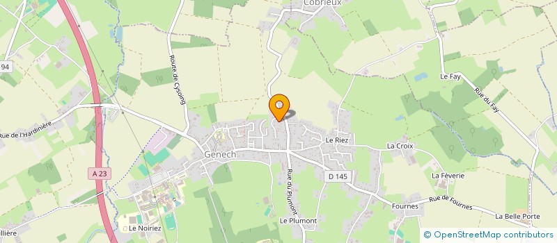 localisation de l'entreprise CONCEPT INFORMATIQUE  GENECH