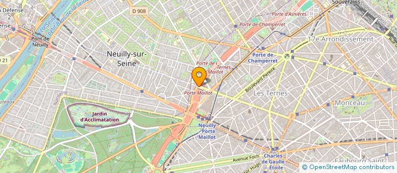 localisation de l'entreprise CONCEPT INFORMATIQUE  PARIS