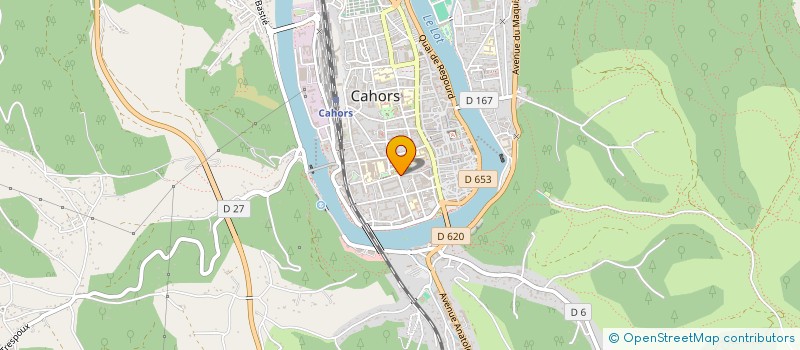 localisation de l'entreprise CONCEPT INGENIERIE DIFFUSION à CAHORS