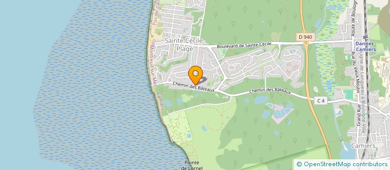 localisation de l'entreprise CONCEPT'INNOV  CAMIERS