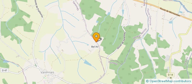 localisation de l'entreprise CONCEPT INNOV'ART  VARENNES