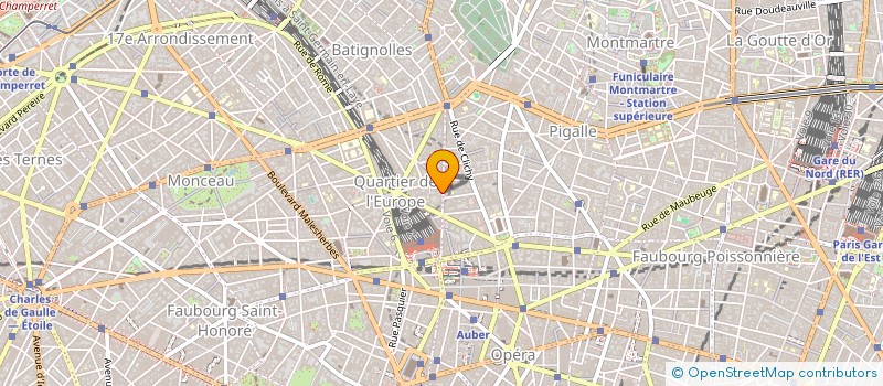 localisation de l'entreprise CONCEPT INNOVATION TRAVAUX à PARIS