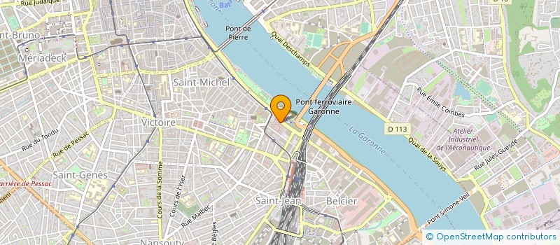 localisation de l'entreprise CONCEPT INOX DEVELOPPEMENT  BORDEAUX