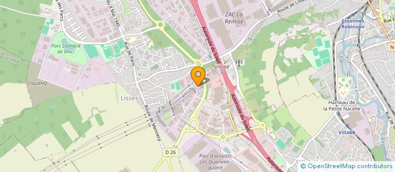 localisation de l'entreprise CONCEPT INSTAL ELECTRIC & SECURITY à LISSES