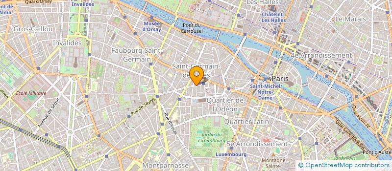 localisation de l'entreprise CONCEPT&INTERIEURS PRIVES à PARIS