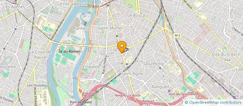 localisation de l'entreprise CONCEPT INTERIM SUD OUEST à TOULOUSE