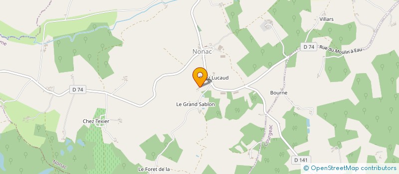 localisation de l'entreprise CONCEPT INTERNATIONAL FRANCE à NONAC