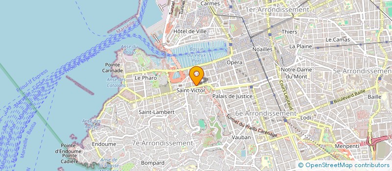 localisation de l'entreprise CONCEPT INVEST IMMO + à MARSEILLE