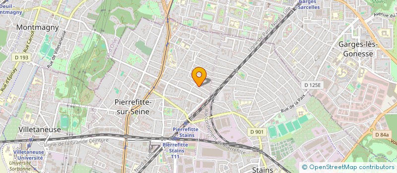 localisation de l'entreprise CONCEPT ISO à PIERREFITTE-SUR-SEINE