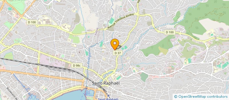 localisation de l'entreprise CONCEPT KAROUBI 83 à SAINT-RAPHAEL