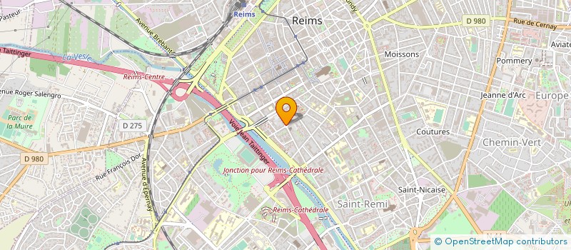 localisation de l'entreprise CONCEPT LABEL SERVICES à REIMS