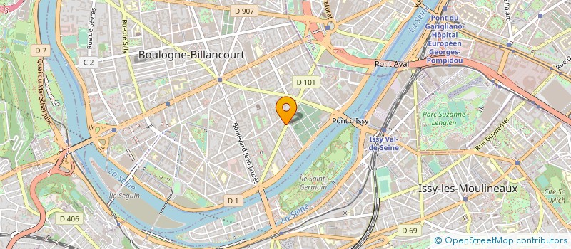 localisation de l'entreprise CONCEPT LAV'ECO à BOULOGNE-BILLANCOURT