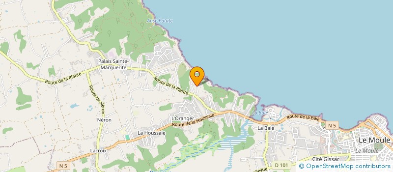 localisation de l'entreprise CONCEPT LIBRE ENERGIE à LE MOULE