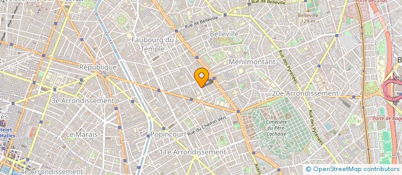 localisation de l'entreprise CONCEPT LINE à PARIS