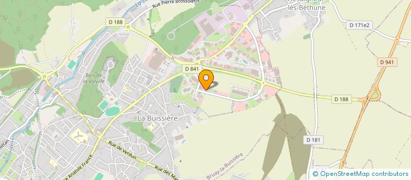 localisation de l'entreprise CONCEPT LITERIE à BRUAY-LA-BUISSIERE