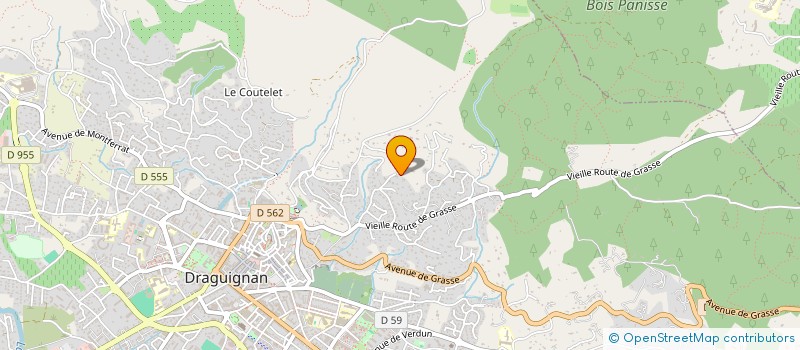 localisation de l'entreprise CONCEPT LJC  DRAGUIGNAN
