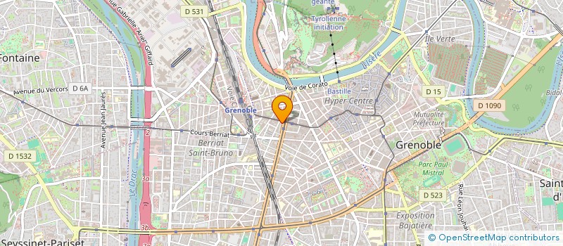 localisation de l'entreprise CONCEPT LOCATION  GRENOBLE