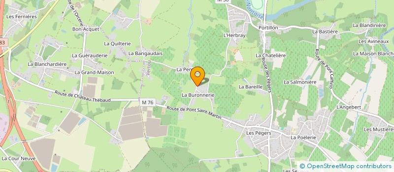 localisation de l'entreprise CONCEPT LODGE à VERTOU